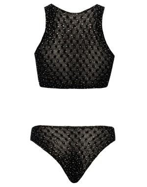 Ensemble scintillant Cottelli FANTASY – Lingerie érotique de luxe