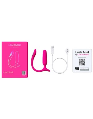 Lush Anal Lovense – Plug Anal Connecté de Luxe & Vibrations Intenses