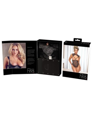 Body Dentelle Ouvert Élégant avec Bijoux – Lingerie Sexy