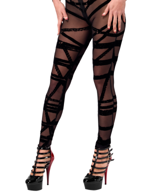 Combinaison floquée Bondesque F357 - Noir Handmade