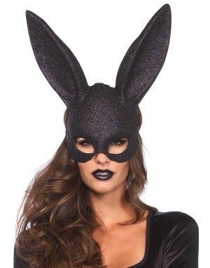 Masque Lapin Pailleté Glitter – Élégance Masquerade Sexy