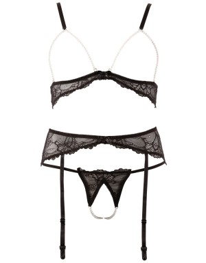 Ensemble Perles Abierta Fina – Lingerie de Luxe Érotique
