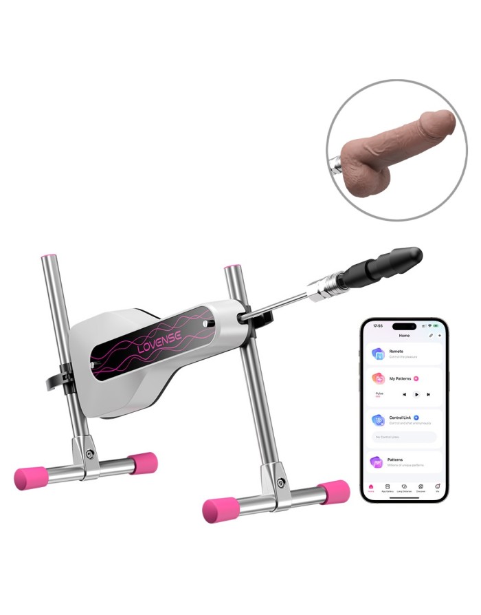 Mini Sex Machine Lovense – Élégance, Puissance & Contrôle Connecté