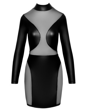 Robe cocktail transparente Cottelli Party – élégance sensuelle