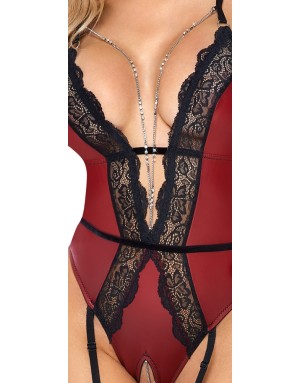 Body Bordeaux Ouvert Abierta Fina