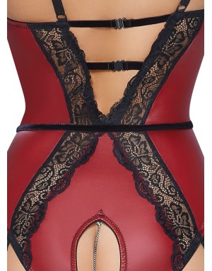 Body Bordeaux Ouvert Abierta Fina