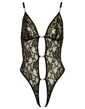 Body ouvert Abierta Fina – lingerie sensuelle dentelle & chaînes