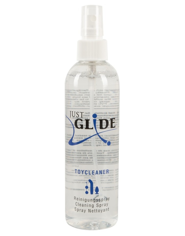 Spray nettoyant sextoys Just Glide – hygiène intime premium