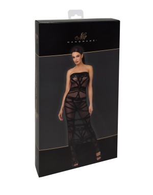 F358 Bondesque Opera Off-shoulder long dress