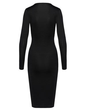 Robe noire à manches longues -  Cotelly Party