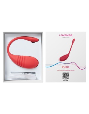 Lovense Vulse – Œuf Vibrant Connecté Bluetooth à Poussées | Boutique