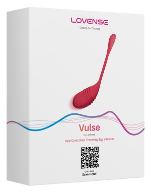 Lovense Vulse – Œuf Vibrant Connecté Bluetooth à Poussées | Boutique