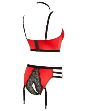 Ensemble Bustier & Culotte Ouverte Abierta Fina | Désir Absolu