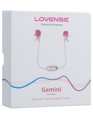 Pince à seins vibrant GEMINI Lovense