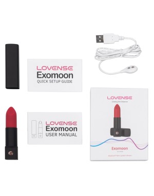 Lovense Exomoon – Rouge à Lèvres Vibrant Connecté