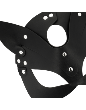 COQUETTE CHIC DESIRE - MASQUE EN CUIR VEGAN AVEC OREILLES DE CHAT