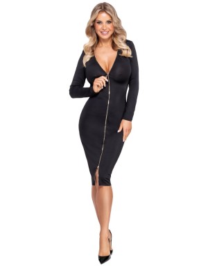 Robe noire à manches longues -  Cotelly Party