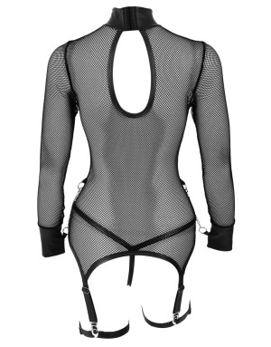 Cottelli BONDAGE – Ensemble résille noire chaînes argentées