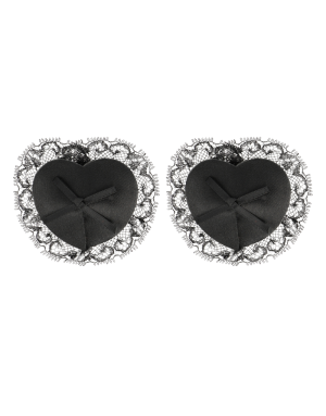 Cache-tétons dentelle noire Coquette Chic Desire sexy