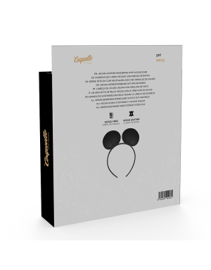 COQUETTE CHIC DESIRE - SERRE-TÊTE AVEC OREILLES DE SOURIS