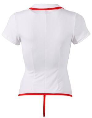 Cottelli LINGERIE – Costume infirmière sexy blanc et rouge