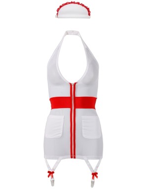 Tenue d'Infirmière Sexy Cottelli LINGERIE – Robe & Coiffe