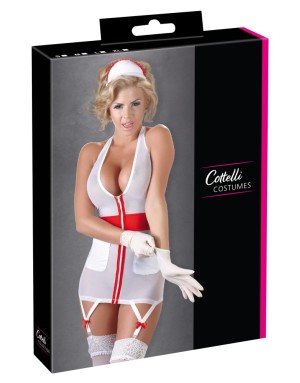Tenue d'Infirmière Sexy Cottelli LINGERIE – Robe & Coiffe