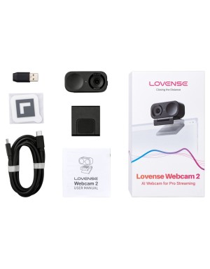 Lovense Webcam 2 4K – Webcam Streaming Haute Définition