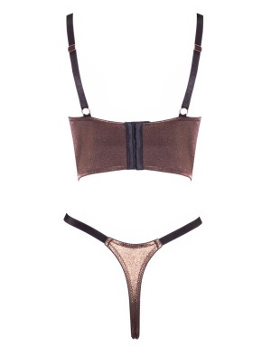 Ensemble bustier ouvert Abierta Fina