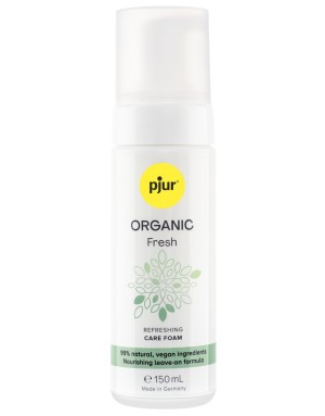 Mousse nettoyante intime fraîcheur naturelle Pjur