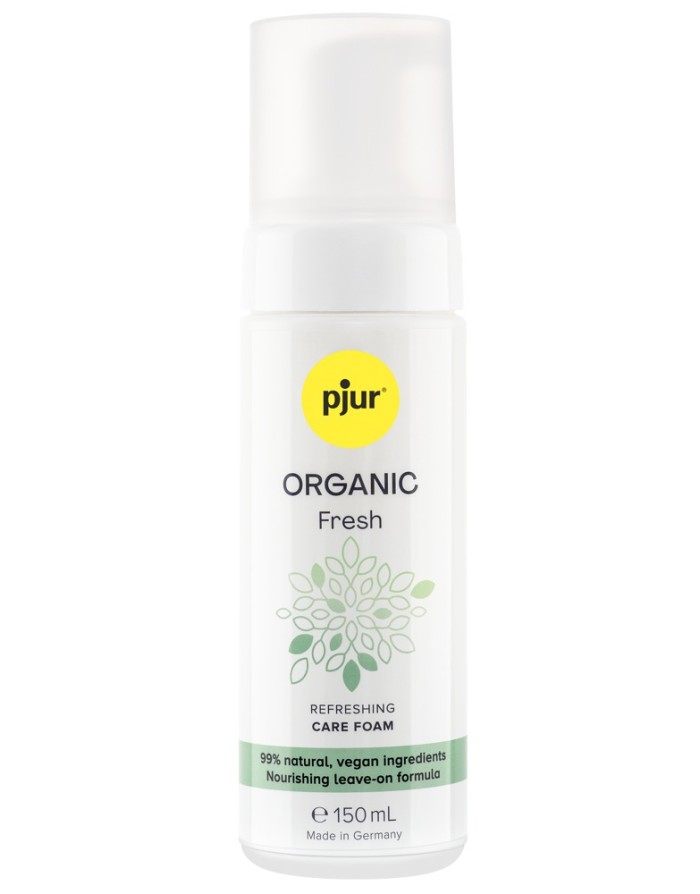 Mousse nettoyante intime fraîcheur naturelle Pjur