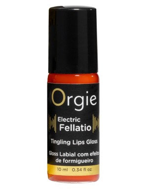 Electric fellatio brillant à lèvres vibrant 10 ml Orgie