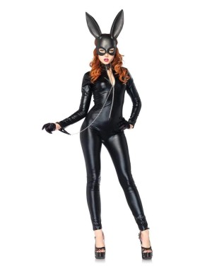 Leg Avenue Catsuit Wetlook – Combinaison Effet Vinyle