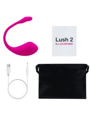 Lush 2 Lovense – Œuf vibrant connecté ultra puissant pour plaisirs à distance