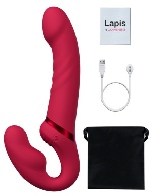 Strap-On Lapis Lovense – Plaisir Connecté et Vibrations Sensuelles