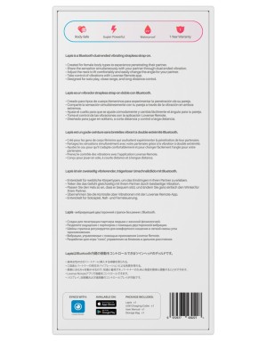 Strap-On Lapis Lovense – Plaisir Connecté et Vibrations Sensuelles