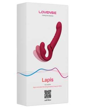 Strap-On Lapis Lovense – Plaisir Connecté et Vibrations Sensuelles