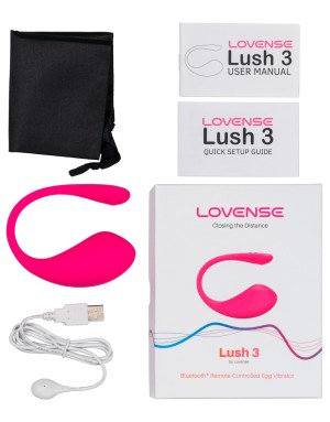 Lush 3 Lovense : Œuf Vibrant Luxueux et Silencieux