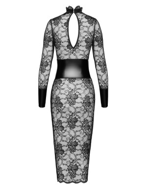 Robe corset Noirelle F375 - Noir Handmade