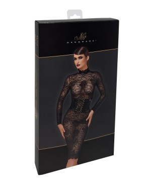 Robe corset Noirelle F375 - Noir Handmade