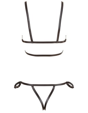 Bikini Bondage Ouvert avec Menottes – Lingerie Sexy Cottelli