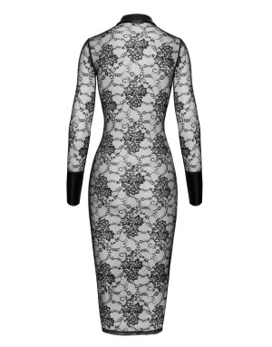 Robe fourreau Noirelle F376 – Élégance Sensuelle signée Noir Handmade