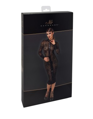 Robe fourreau Noirelle F376 – Élégance Sensuelle signée Noir Handmade