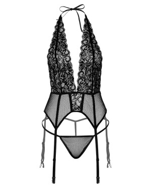Cami lingerie sexy avec porte-jarretelles et string – Daring Intimates