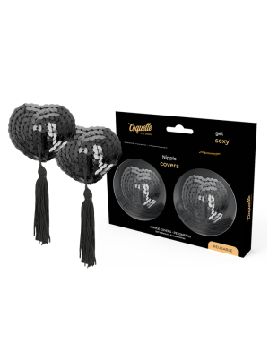 COQUETTE CHIC DESIRE - CACHE-MALINS PAILLETTES NOIRES