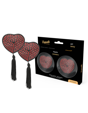 COQUETTE CHIC DESIRE - CACHE-MALINS ROUGE / NOIR