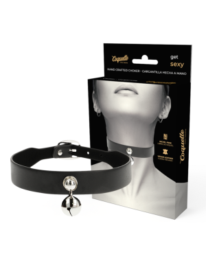 COQUETTE CHIC DESIRE - COLLIER EN CUIR VEGAN FEMME HOCHET ACCESSOIRE