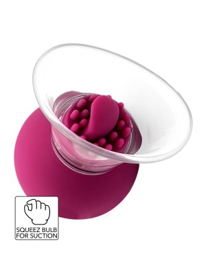 Pompe à clitoris et tétons rotative et vibrante - She.E.O.