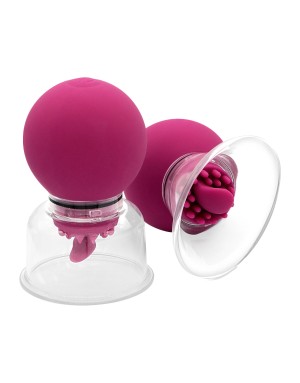 Pompe à clitoris et tétons rotative et vibrante - She.E.O.