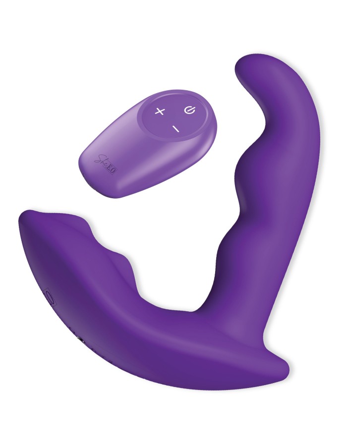 Stimulateur Anal Vibrant – Silicone IPX7, Télécommande & 10 Modes
